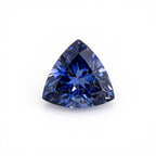 Tanzanite 1PC Tiny 5x5 MM Triangle Faceted Blue Sparkling Semi Precious Loose Gemstone