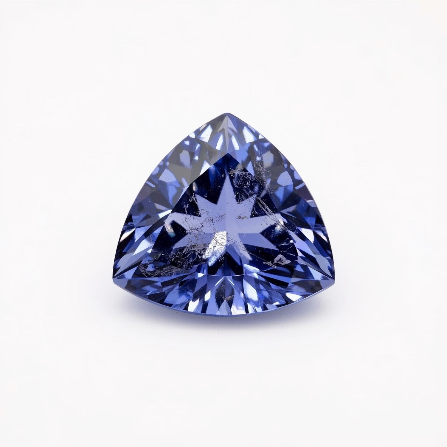 Tanzanite 1PC Small 7x7 MM Triangle Faceted Blue Splendid Semi Precious Gems