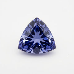 Tanzanite 1PC Small 8x8 MM Triangle Faceted Blue Luster Semi Precious Loose Gems