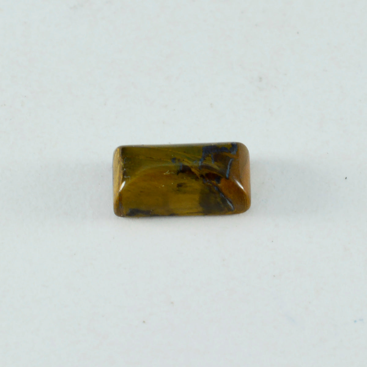 Tiger Eye 1PC Medium 7x14 MM Baguette Cabochon Brown Genuine semi Precious Precious Gemstone