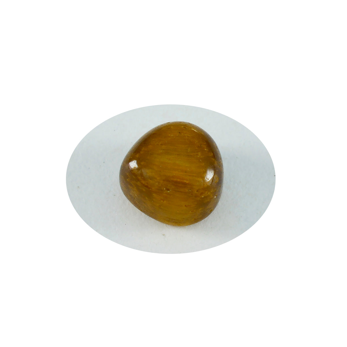 Tiger Eye 1PC Large 11x11 MM Heart Cabochon Brown Splendid semi Precious Loose Gemstone