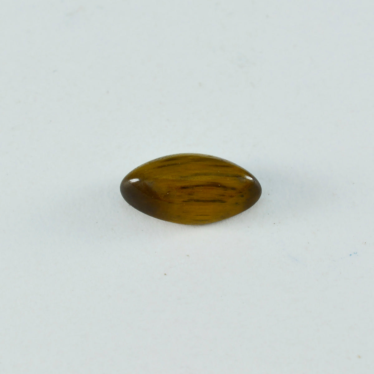 Tiger Eye 1PC Medium 7x14 MM Marquise  Cabochon Brown Brilliant semi Precious Precious Gemstone Hoofdafbeelding