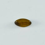 Tiger Eye 1PC Medium 7x14 MM Marquise  Cabochon Brown Brilliant semi Precious Precious Gemstone