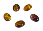 Tiger Eye 1PC Large 8x12 MM Oval Cabochon Brown Superior semi Precious Loose Gemstone