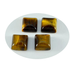 Tiger Eye 1PC Large 11x11 MM Square Cabochon Brown Fiery semi Precious Gems