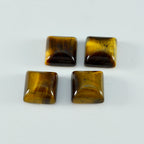 Tiger Eye 1PC Large 11x11 MM Square Cabochon Brown Fiery semi Precious Gems