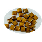 Tiger Eye 10PC Tiny 5x5 MM Square Cabochon Brown Fine semi Precious Gems