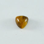 Tiger Eye 1PC Tiny 6x6 MM Triangle Cabochon Brown Splendid semi Precious Semi Precious Gemstone