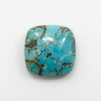 Turquoise 1PC Large 10x10 MM Cushion Cabochon Blue Polished semi Precious Loose Gemstones