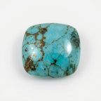 Turquoise 1PC Large 11x11 MM Cushion Cabochon Blue Splendid semi Precious Semi Precious Gemstone