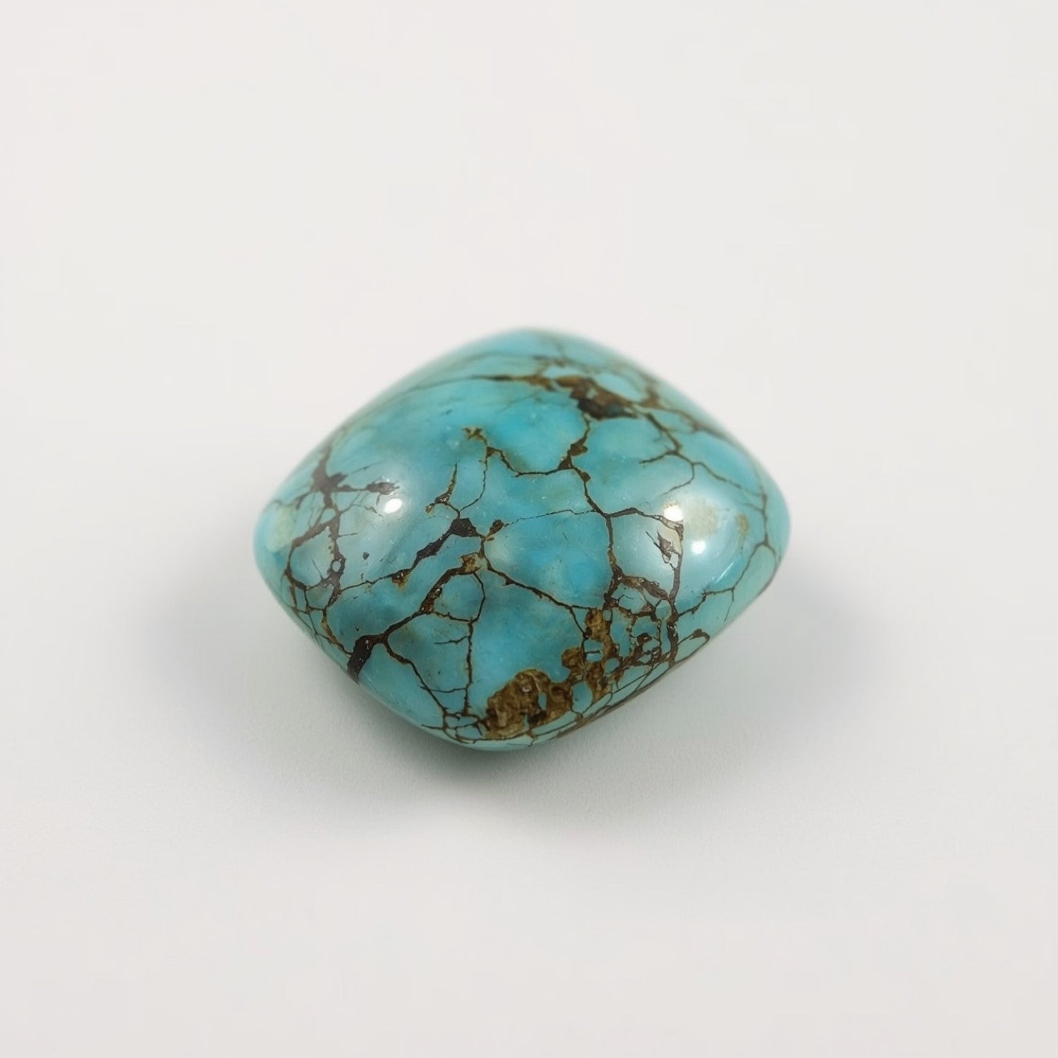 Turquoise 10PC Tiny 3x3 MM Cushion Cabochon Blue Natural semi Precious Loose Gemstone