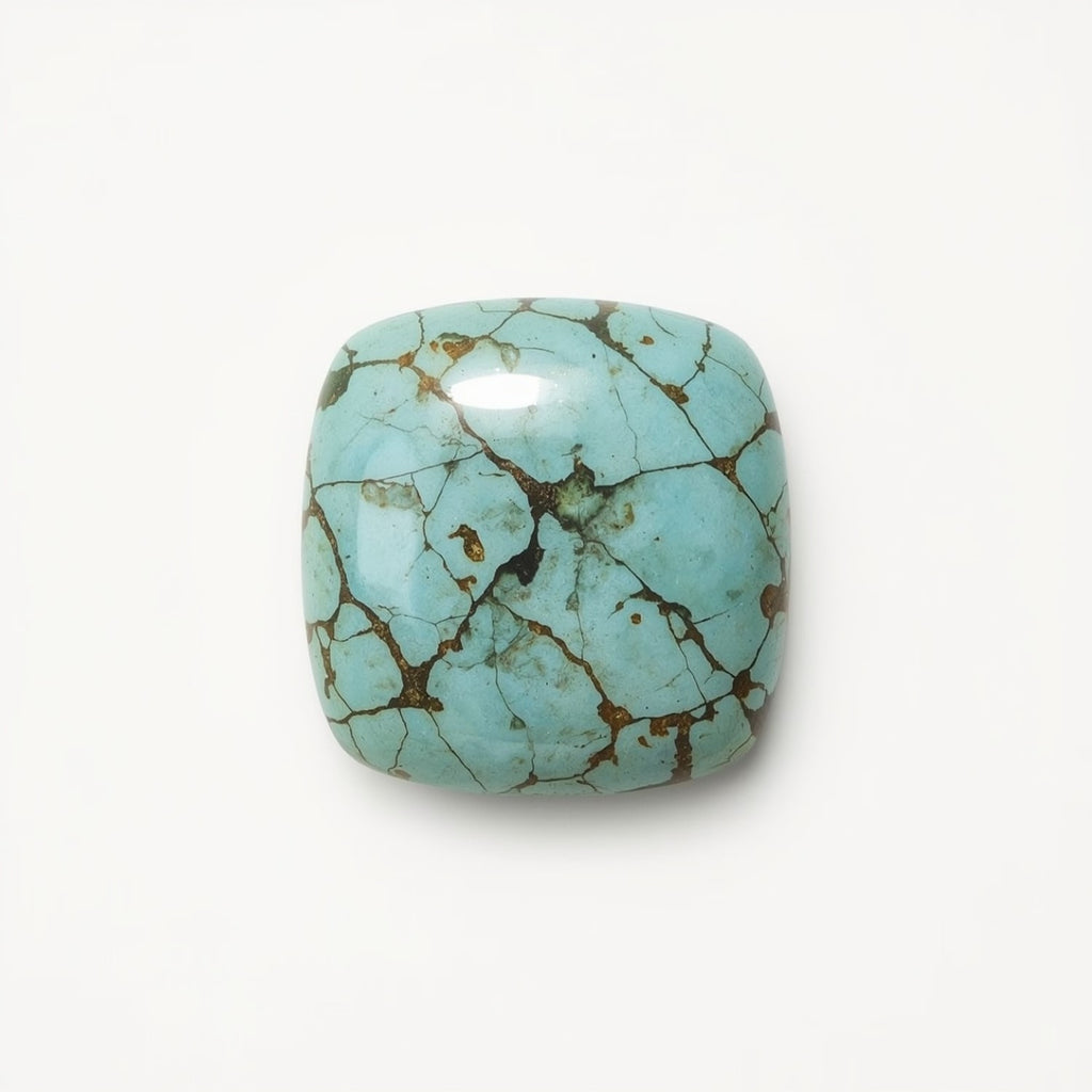 Turquoise 10PC Tiny 4x4 MM Cushion Cabochon Blue Genuine semi Precious Loose Gemstones