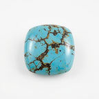Turquoise 1PC Tiny 6x6 MM Cushion Cabochon Blue Pure semi Precious Precious Gemstone