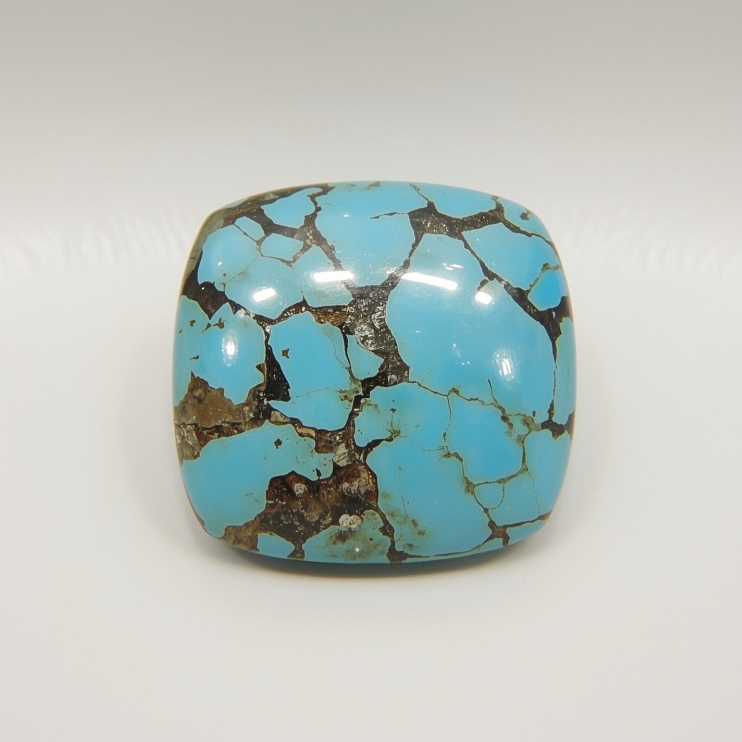 Türkis 1PC Kleiner 8x8 MM Kissen Cabochon Blau Brillant Halbedelsteine Lose Edelsteine