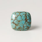 Turquoise 1PC Medium 9x9 MM Cushion Cabochon Blue Sparkling semi Precious Loose Gemstone