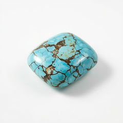 Turquoise 1PC Large 10x12 MM Emerald Cabochon Blue Luster semi Precious Precious Gemstone