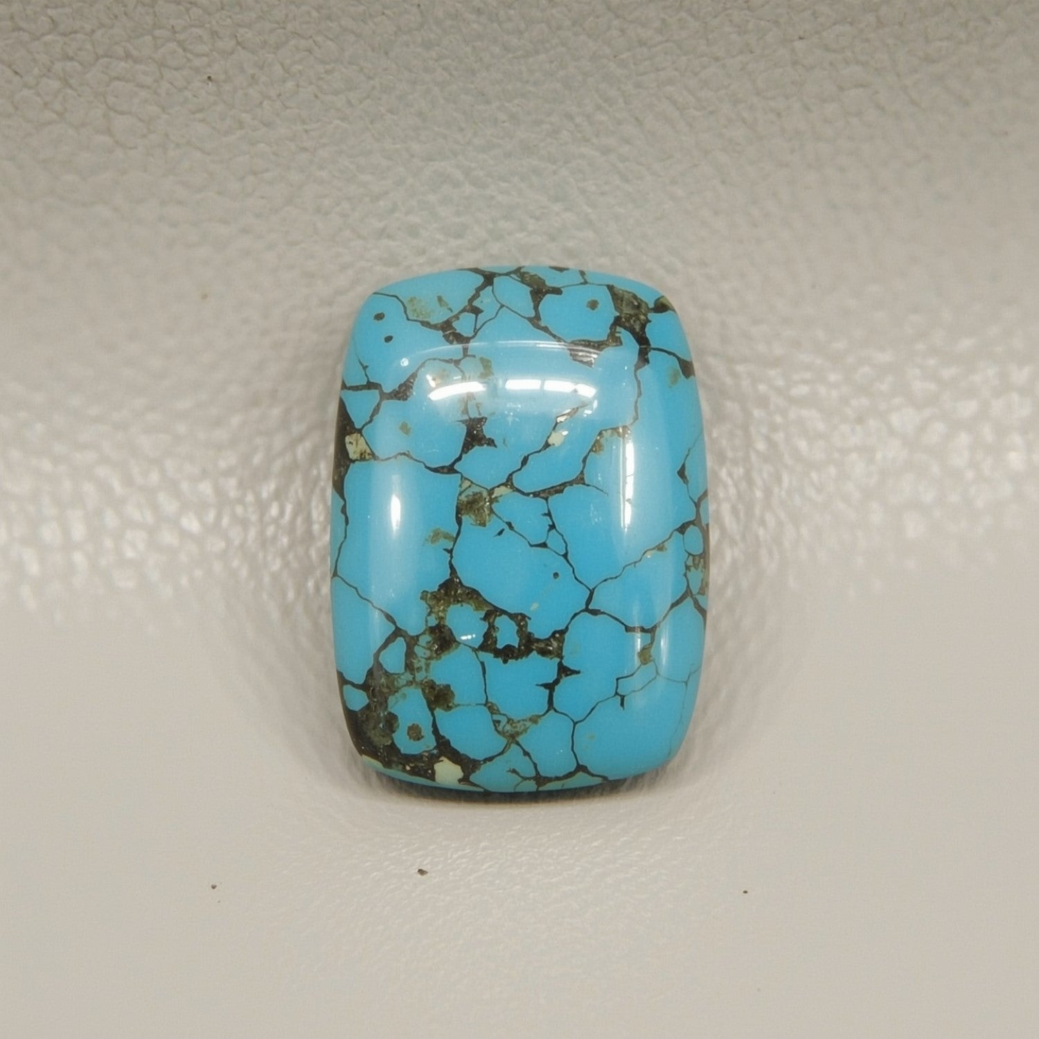 Turquoise 1PC Tiny 5x7 MM Emerald Cabochon Blue Genuine semi Precious Loose Gemstones Secundaire afbeelding