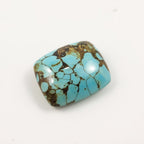 Turquoise 1PC Small 6x8 MM Emerald Cabochon Blue Superior semi Precious Semi Precious Gemstone