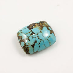 Turquoise 1PC Small 6x8 MM Emerald Cabochon Blue Superior semi Precious Semi Precious Gemstone