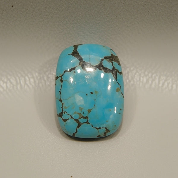 Turquoise 1PC Medium 7x10 MM Emerald Cabochon Blue Brilliant semi Precious Loose Gems