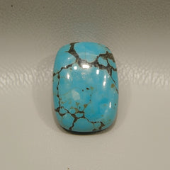 Turquoise 1PC Medium 7x10 MM Emerald Cabochon Blue Brilliant semi Precious Loose Gems