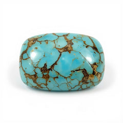 Turquoise 1PC Large 9x11 MM Emerald Cabochon Blue Polished semi Precious Loose Gemstones