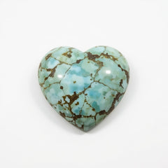Turquoise 10PC Tiny 3x3 MM Heart Cabochon Blue Luster semi Precious Loose Gemstones
