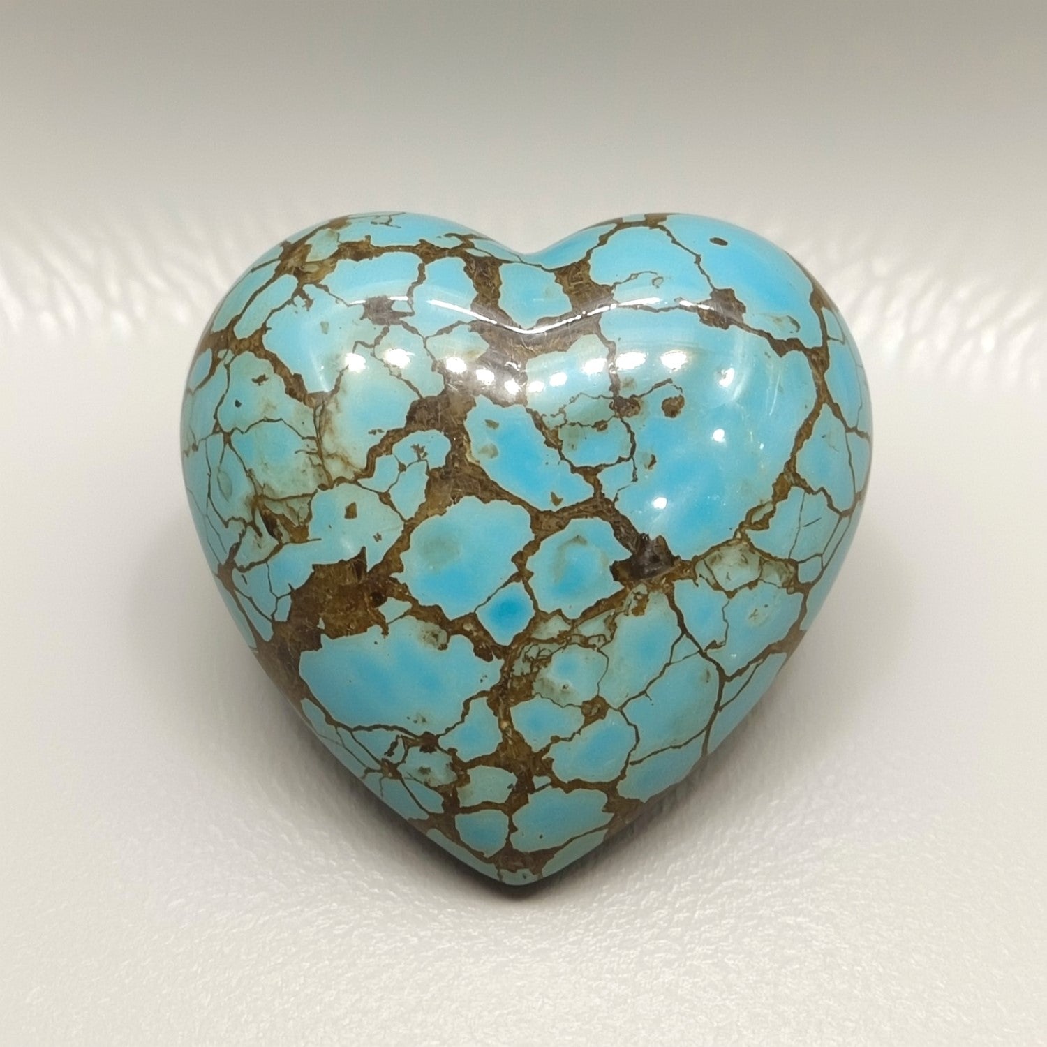 Turquoise 10PC Tiny 5x5 MM Heart Cabochon Blue Shine semi Precious Precious Gemstone