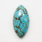 Turquoise 1PC Large 8x16 MM Marquise  Cabochon Blue Fine semi Precious Gems