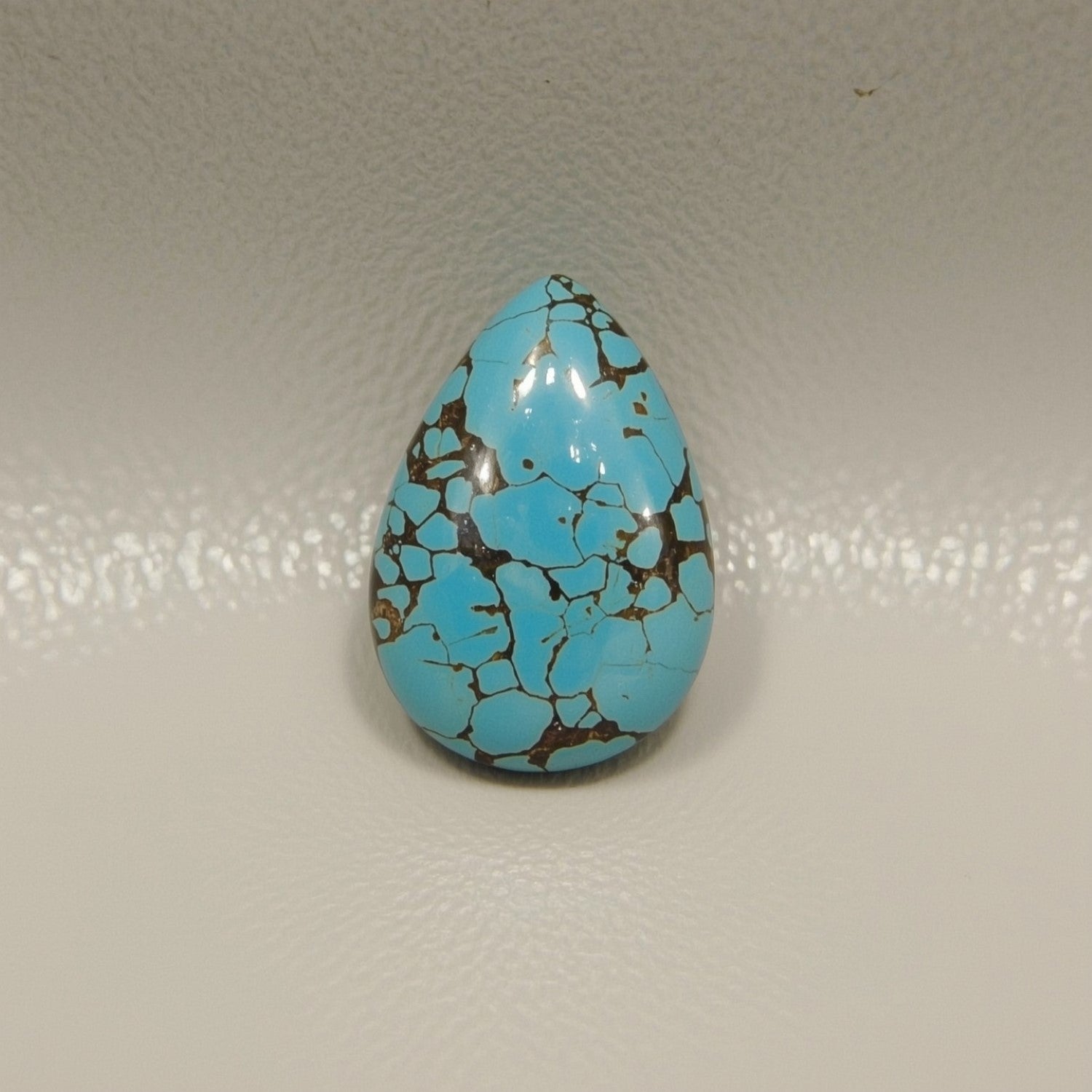 Turquoise 10PC Tiny 3x5 MM Pear Cabochon Blue Luster semi Precious Loose Gemstones