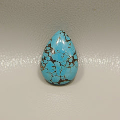 Turquoise 10PC Tiny 3x5 MM Pear Cabochon Blue Luster semi Precious Loose Gemstones