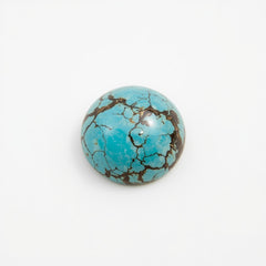 Turquoise 10PC Tiny 4x4 MM Round Cabochon Blue Luster semi Precious Loose Gemstones