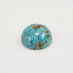 Turquoise 10PC Tiny 5x5 MM Round Cabochon Blue Lustrous semi Precious Semi Precious Gemstone