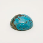 Turquoise 1PC Small 7x7 MM Round Cabochon Blue Fine semi Precious Gems