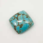 Turquoise 1PC Large 11x11 MM Square Cabochon Blue High-Quality semi Precious Loose Gemstones