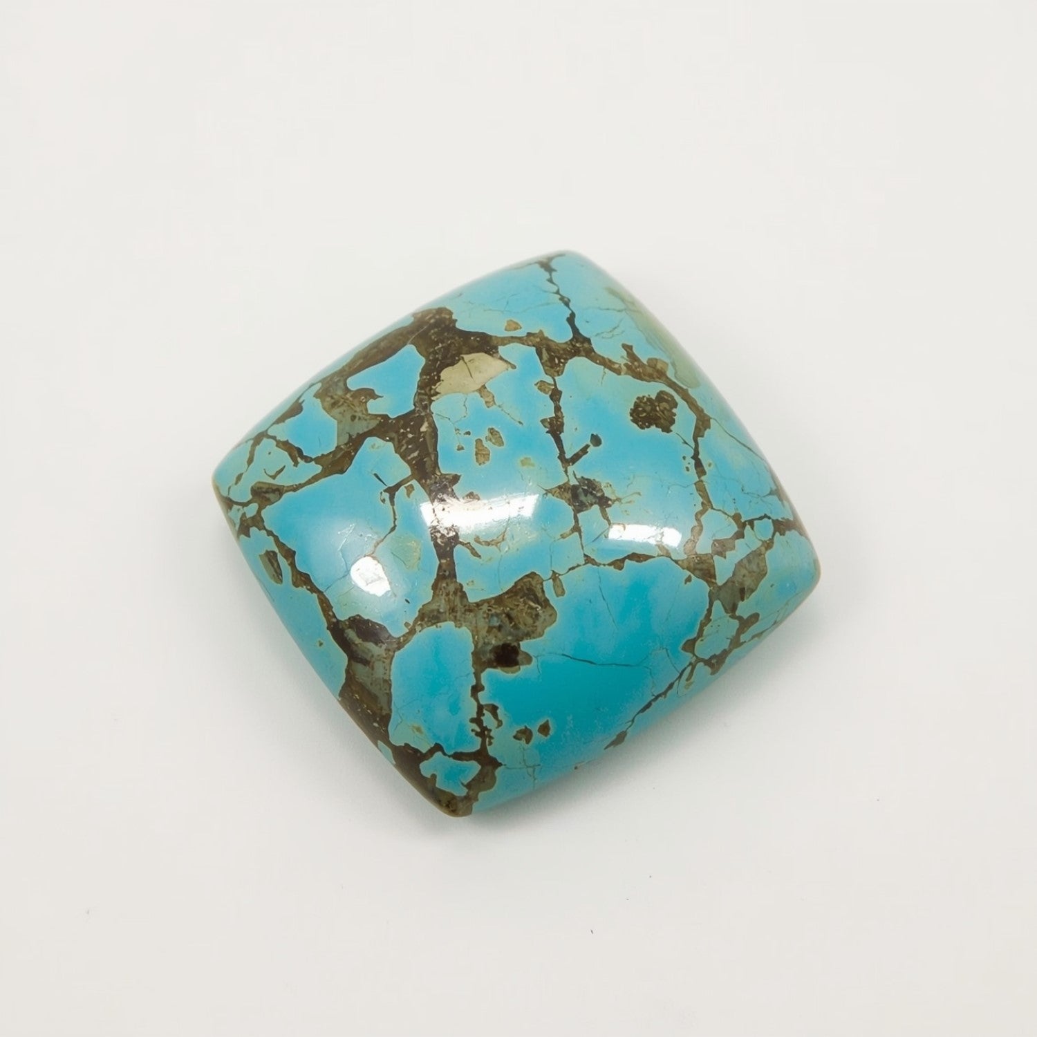 Turquoise 1PC Large 11x11 MM Square Cabochon Blue High-Quality semi Precious Loose Gemstones