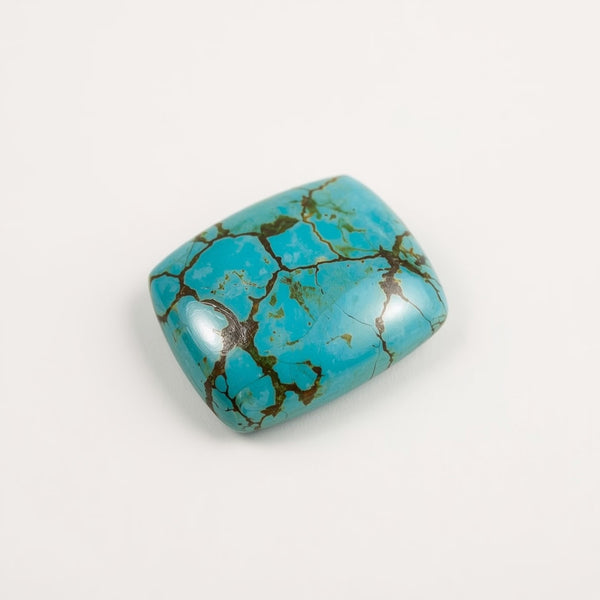 Turquoise 10PC Tiny 4x4 MM Square Cabochon Blue Sparkling semi Precious Loose Gemstone