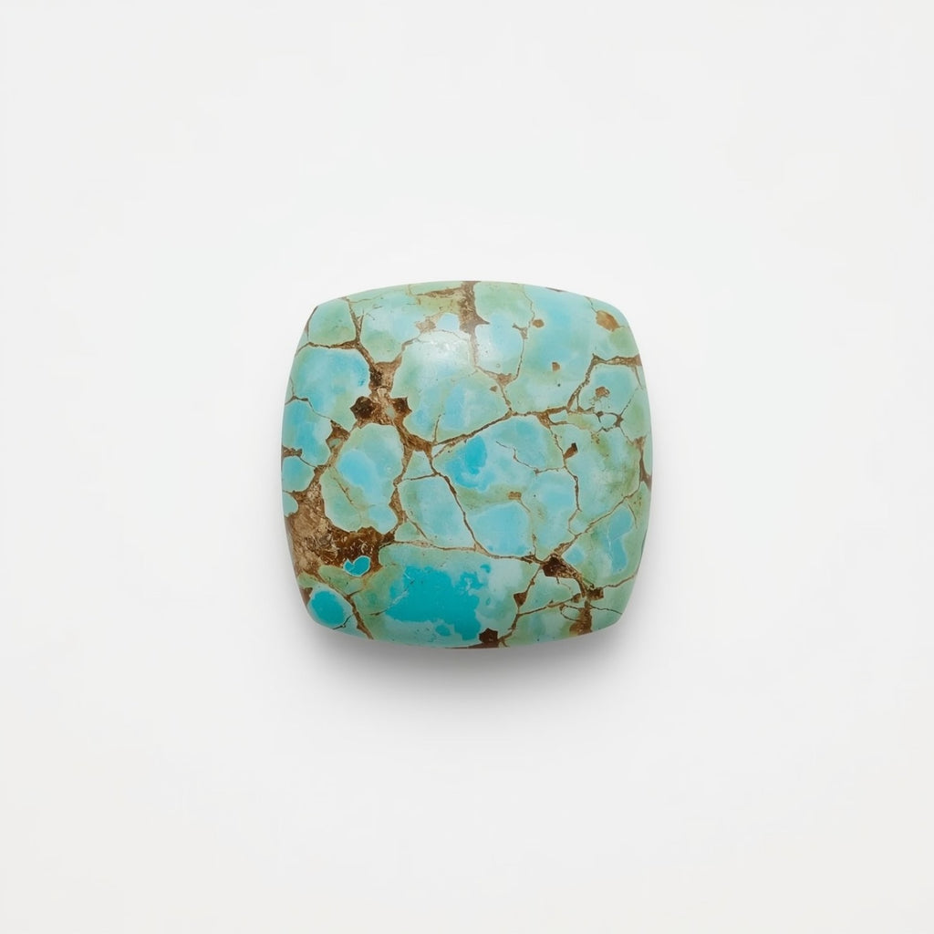 Turquoise 10PC Tiny 5x5 MM Square Cabochon Blue Polished semi Precious Loose Gemstones