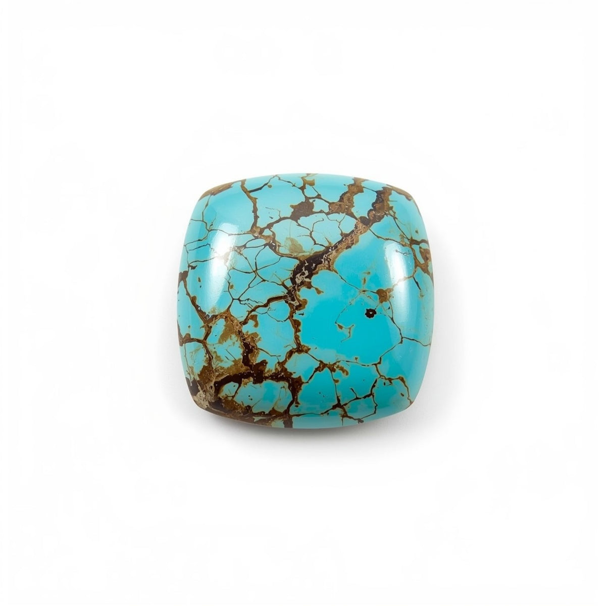 Turquoise 1PC Tiny 6x6 MM Square Cabochon Blue Splendid semi Precious Semi Precious Gemstone