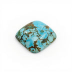 Turquoise 1PC Medium 9x9 MM Square Cabochon Blue Shine semi Precious Loose Gems