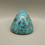 Turquoise 1PC Large 11x11 MM Triangle Cabochon Blue Splendid semi Precious Gems