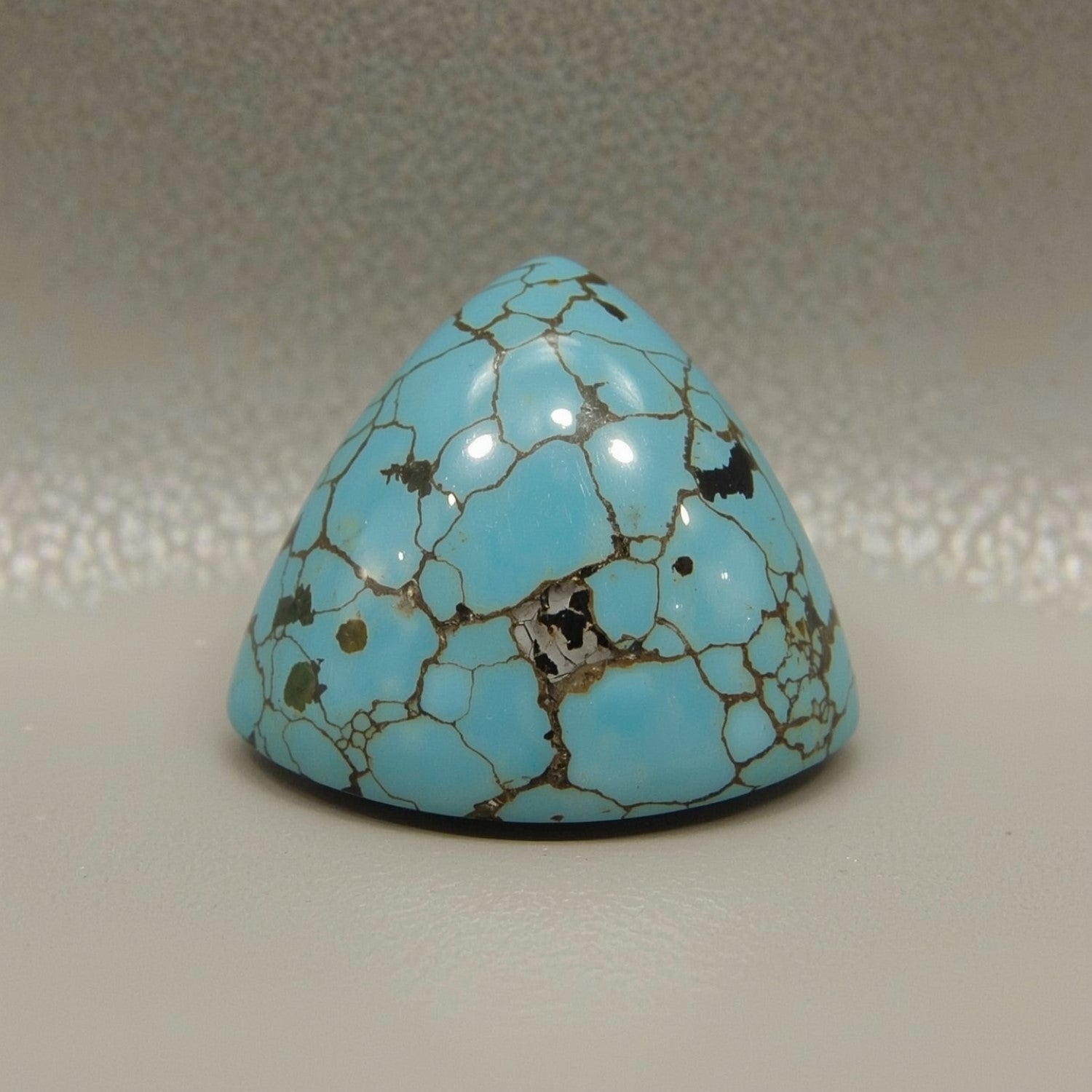 Turquoise 1PC Tiny 6x6 MM Triangle Cabochon Blue Pure semi Precious Loose Gems