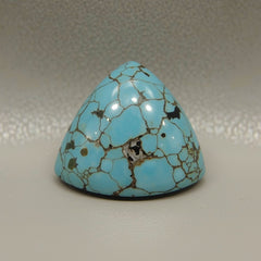 Turquoise 1PC Tiny 6x6 MM Triangle Cabochon Blue Pure semi Precious Loose Gems