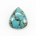Turquoise 1PC Small 8x8 MM Triangle Cabochon Blue Brilliant semi Precious Loose Gemstones