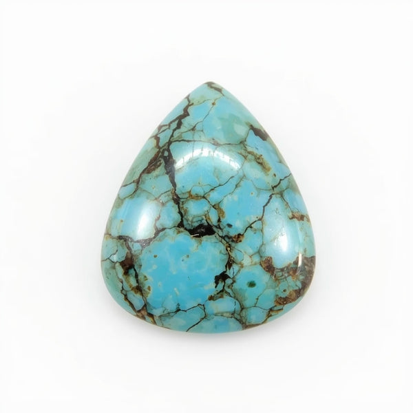 Türkis 1PC Kleiner 8x8 MM Dreieck Cabochon Blau Brillant Halbedelsteine Lose Edelsteine