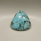 Turquoise 1PC Small 8x8 MM Triangle Cabochon Blue Brilliant semi Precious Loose Gemstones