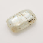 White Pearl  1PC Small 5x10 MM Baguette Cabochon White Shine Precious Loose Gemstones