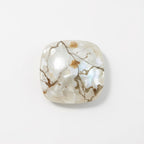 White Pearl  10PC Tiny 5x5 MM Cushion Cabochon White Shine Precious Loose Gems