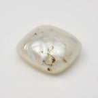 White Pearl  1PC Small 7x7 MM Cushion Cabochon White High-Quality Precious Loose Gemstones