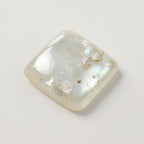 White Pearl  1PC Large 8x12 MM Emerald Cabochon White Brilliant Precious Loose Gemstones
